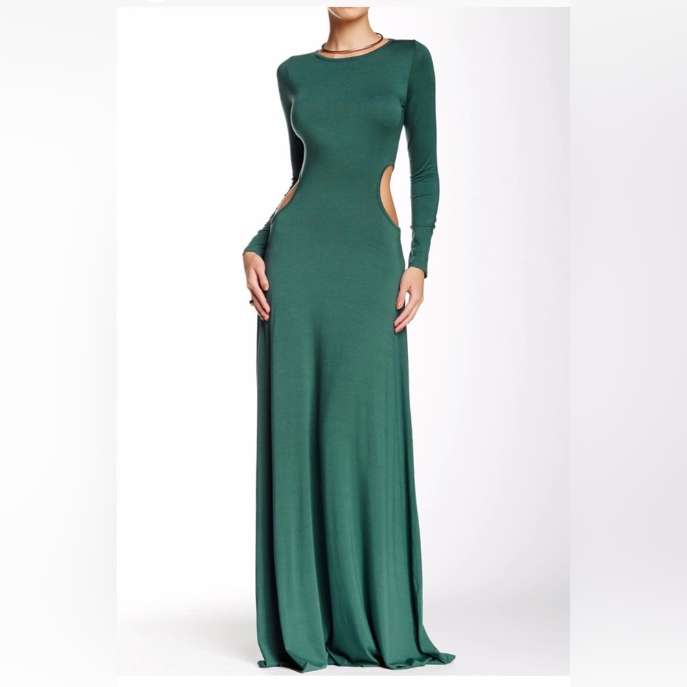 Rachel Pally Brentwood Maxi Dress - Sz M 'Hunter' Forest Green Gorgeous NWT